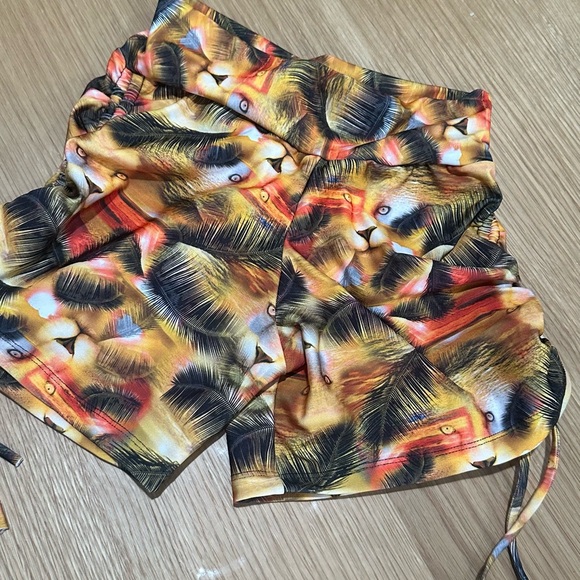 Bahia FitWear Pants - Wild Patterned Women's Athletic Shorts